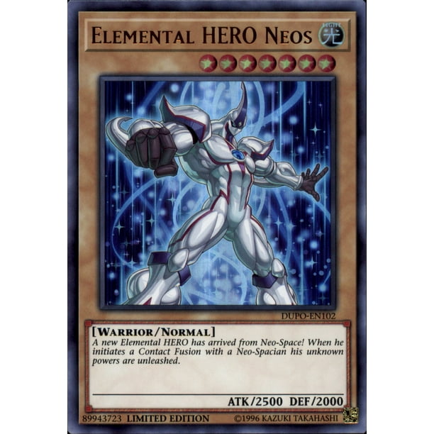 Elemental HERO Neos Ultra Rare DUPO-EN102 
